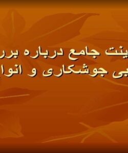 پاورپوینت جامع درباره بررسی و ارزیابی جوشکاری و انواع آن