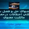 پاورپوینت روشهاي حل و فصل بين المللي اختلافات درحقوق مالكيت معنوي