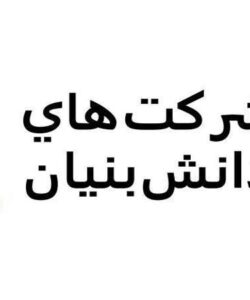 شركتهاي دانش بنيان ppt