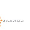 پاورپوینت کمر درد های ناشی از کار