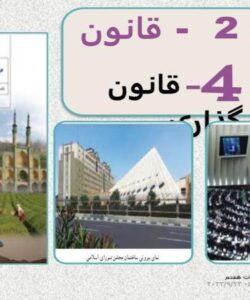 پاورپوینت مطالعات اجتماعی هفتم درس 4 قانون گذاری