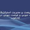 فرصت و مديريت استراتژيک مزيت جويي و فرصت جويي در يک چارچوب