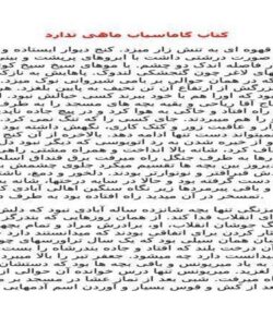 دانلود کتاب گاماسیاب ماهی ندارد - فرمت pdf + word