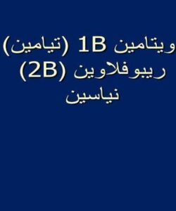 ويتامين-1Bتيامين-ريبوفلاوين-2B-نياسين