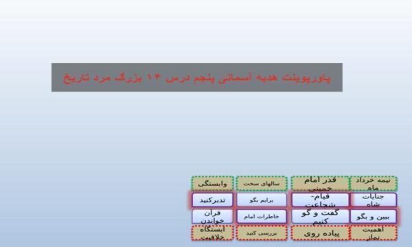 پاورپوینت-هدیه-آسمانی-پنجم-درس-۱۴-بزرگ-مرد-تاریخ