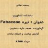 تیره-Fabaceae