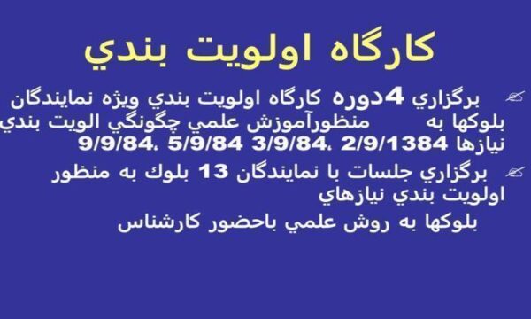 کارگاه-اولویت-بندی