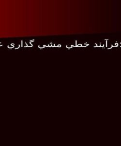 فرآيند-خطي-مشي-گذاري-عمومي