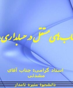 انواع-حساب-های-مستقل-در-حسابداری-دولتی-ایران