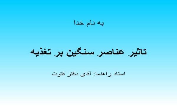 تاثیر-عناصر-سنگین-بر-تغذیه