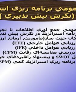فرايندعمومي-برنامه-ريزي-استراتژيك-نگرش-پيش-تدبيري