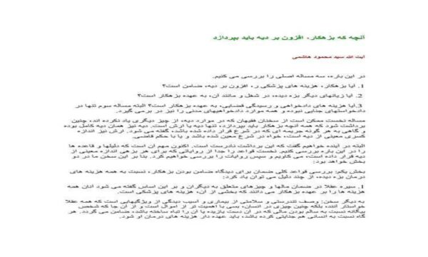 خسارت-مازاد-بر-دیه
