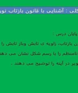 آشنایی-با-قانون-بازتاب-نور