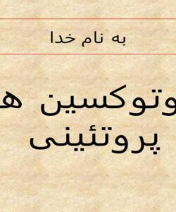 اگزوتوکسین-های-پروتئینی