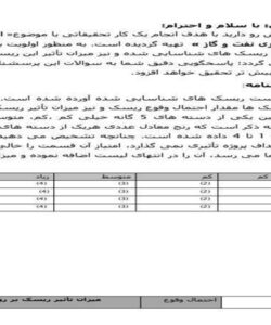 پرسشنامه-ارزیابی-مدیریت-ریسک-در-شرکت-های-پیمانکاری-نفت-و-گاز