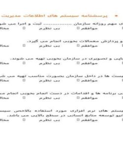 پرسشنامه-سیستم-های-اطلاعات-مدیریت