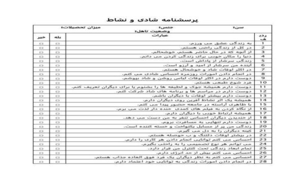 پرسشنامه-شادی-و-نشاط